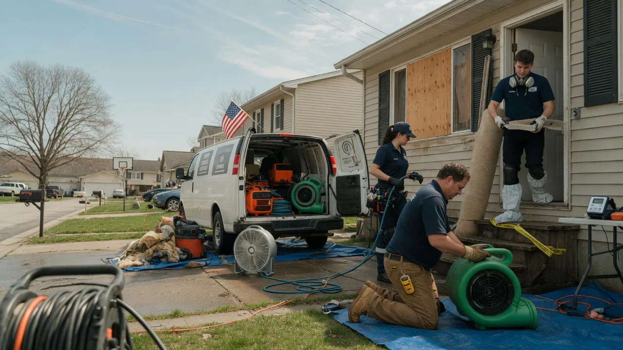 Water Damage Restoration in Millville, PA near me